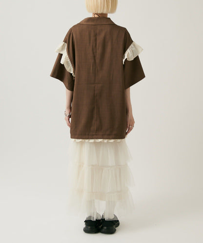 w closet 荷葉邊短袖外套 - Image 37