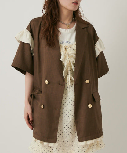 w closet 荷葉邊短袖外套 - Image 23