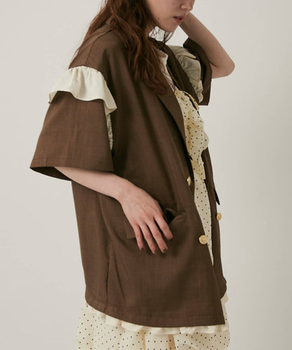 w closet 荷葉邊短袖外套 - Image 24