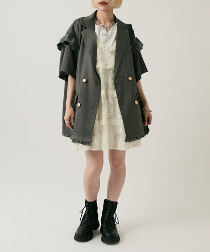 w closet 荷葉邊短袖外套 - Image 64