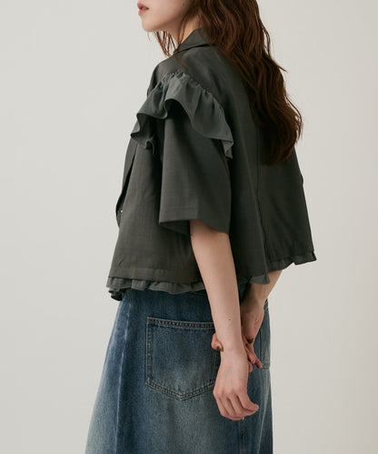 w closet 荷葉邊短袖外套 - Image 47
