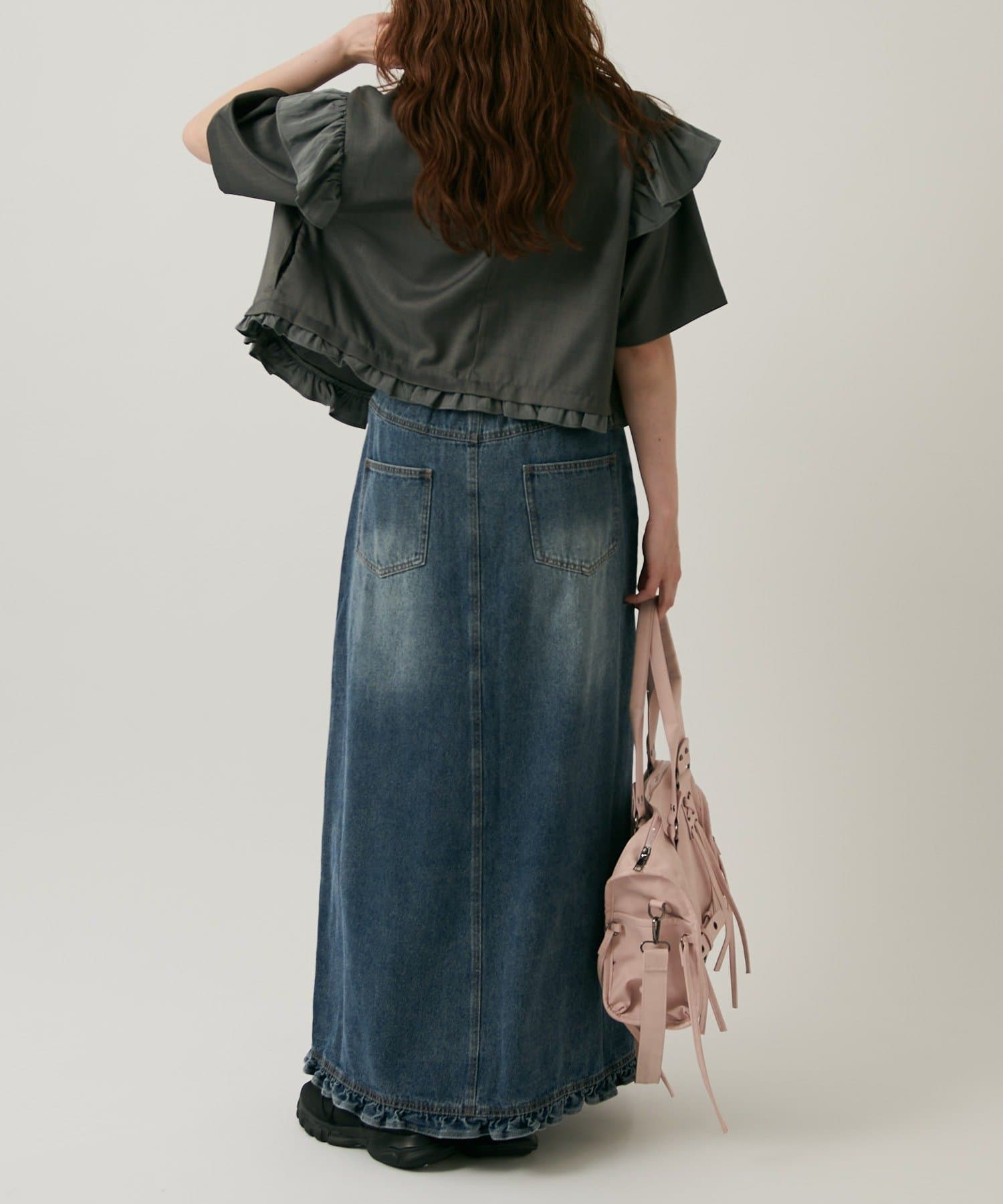 w closet 荷葉邊短袖外套 - Image 52