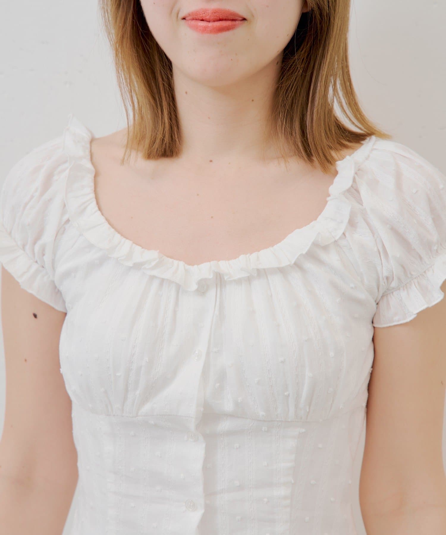 [Set Fair Item #8] CHICO French sleeve flared mini dress - Image 20