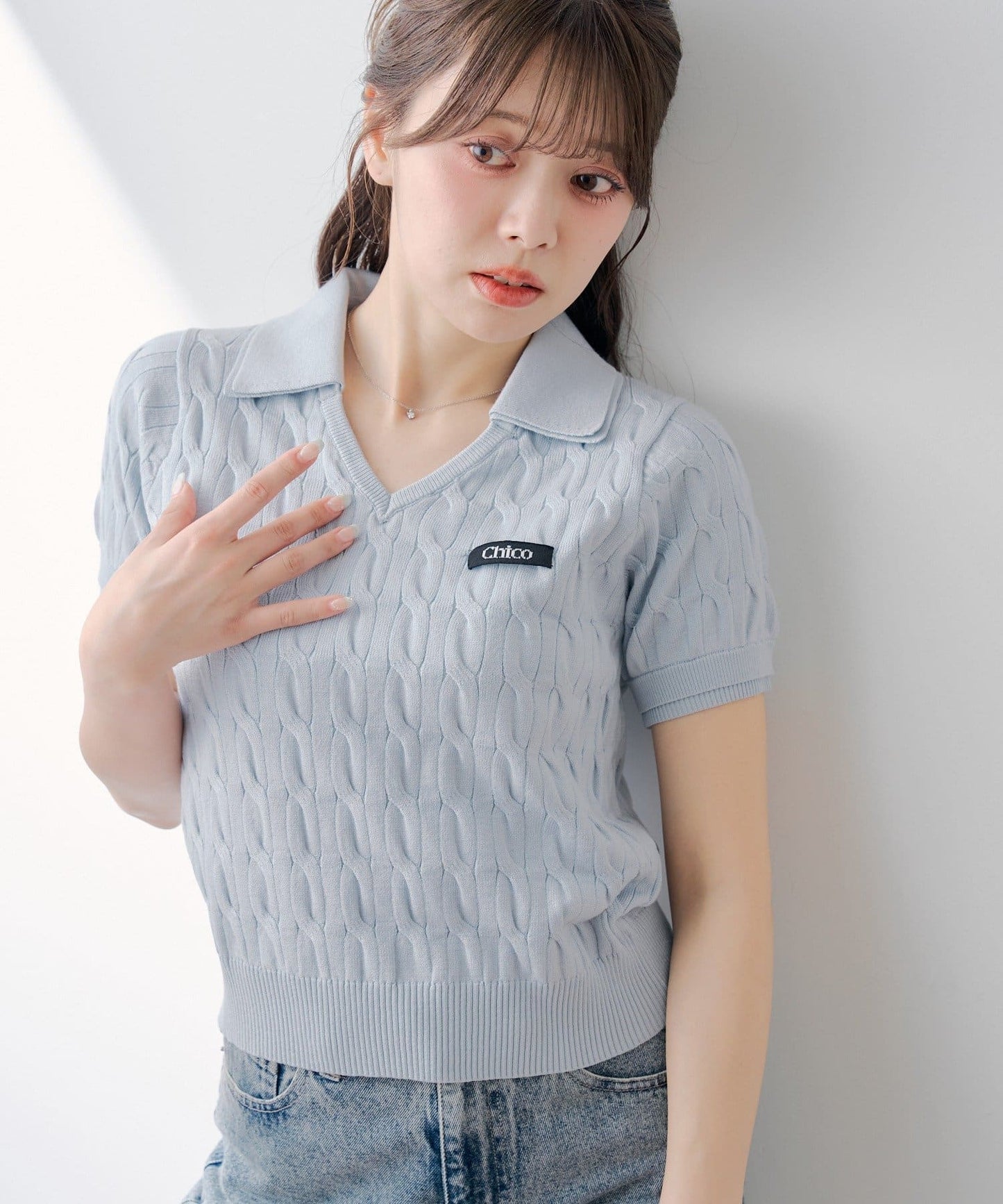 [Set Fair Item #1] CHICO Layered Polo Knit - Image 17