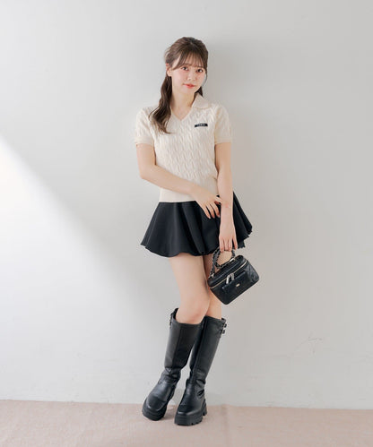 [Set Fair Item #1] CHICO Layered Polo Knit - Image 6