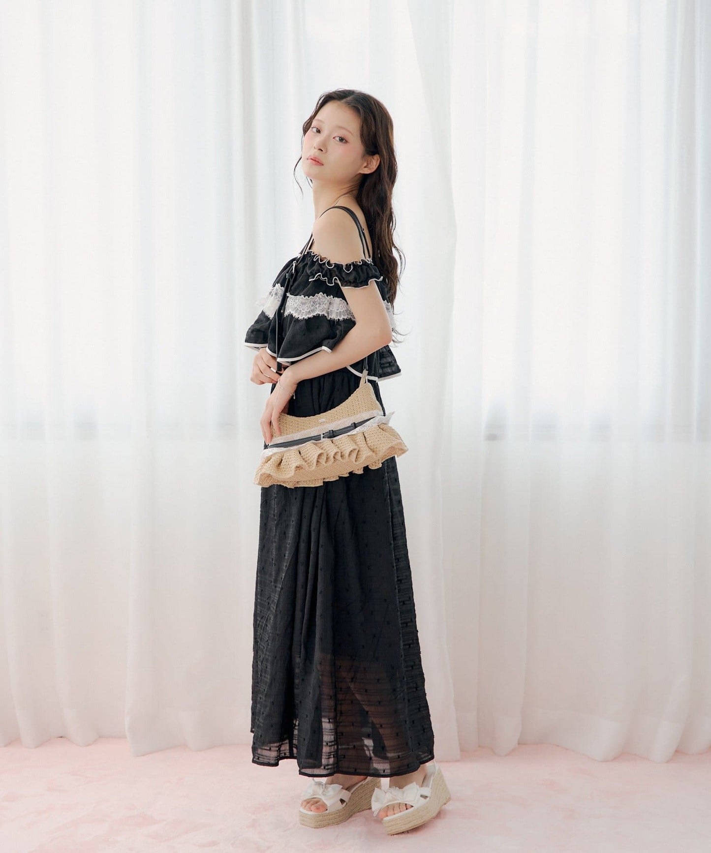 [Set Fair Item #9] CHICO Lace airy dress - Image 7