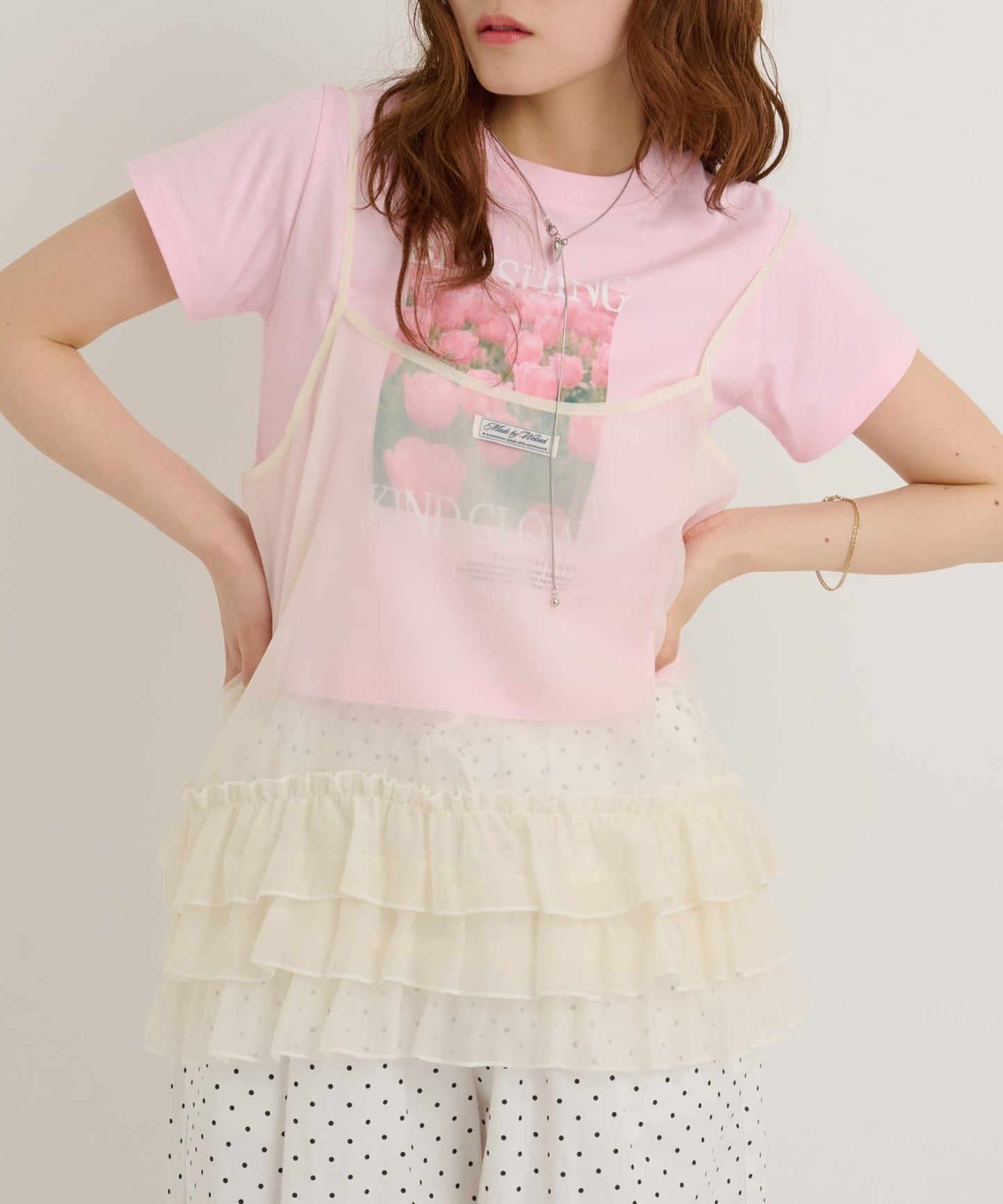 w closet floral TEE - Image 4