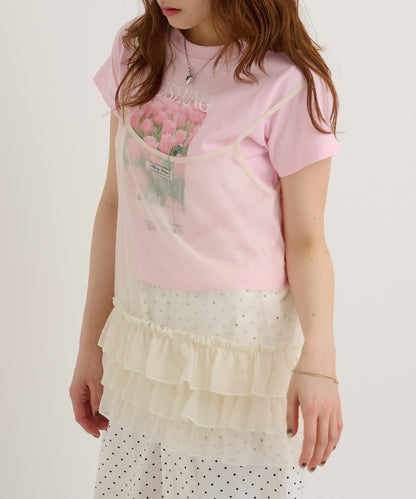 w closet floral TEE - Image 26