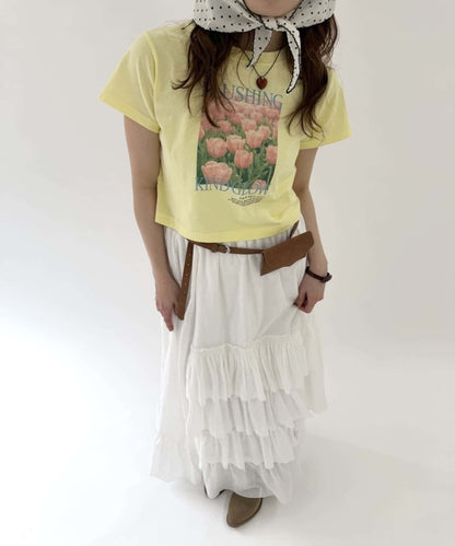 w closet floral TEE - Image 37