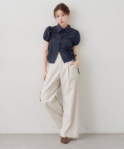 Kastane puff rubbon shirt - Image 14