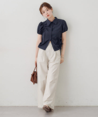 Kastane puff rubbon shirt - Image 15