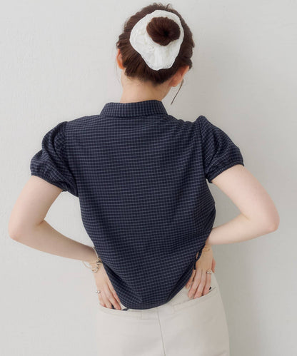 Kastane puff rubbon shirt - Image 8