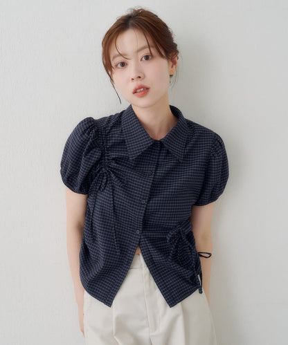 Kastane puff rubbon shirt - Image 9