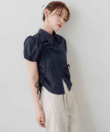 Kastane puff rubbon shirt - Image 11