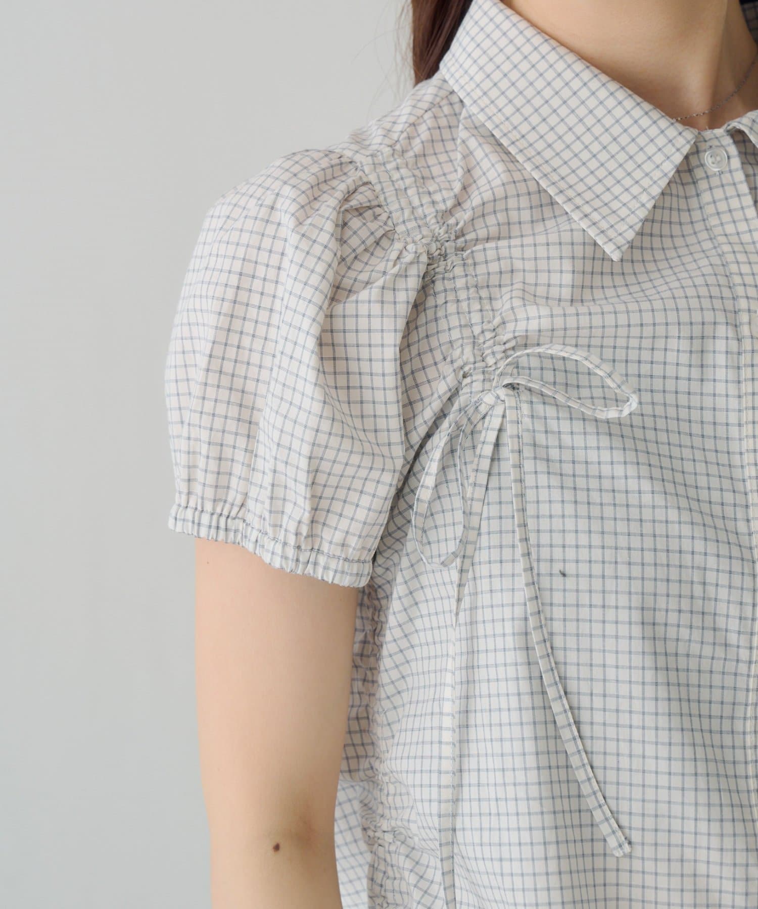 Kastane puff rubbon shirt - Image 27