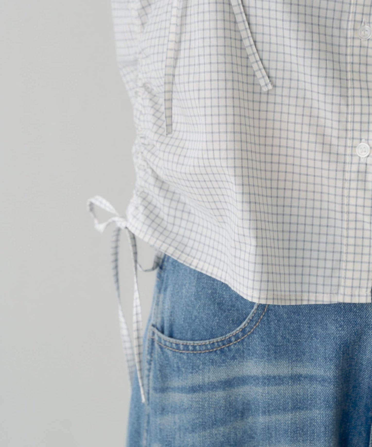 Kastane puff rubbon shirt - Image 29
