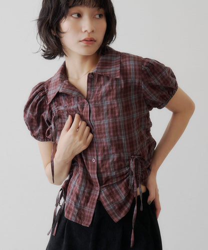 Kastane puff rubbon shirt - Image 5