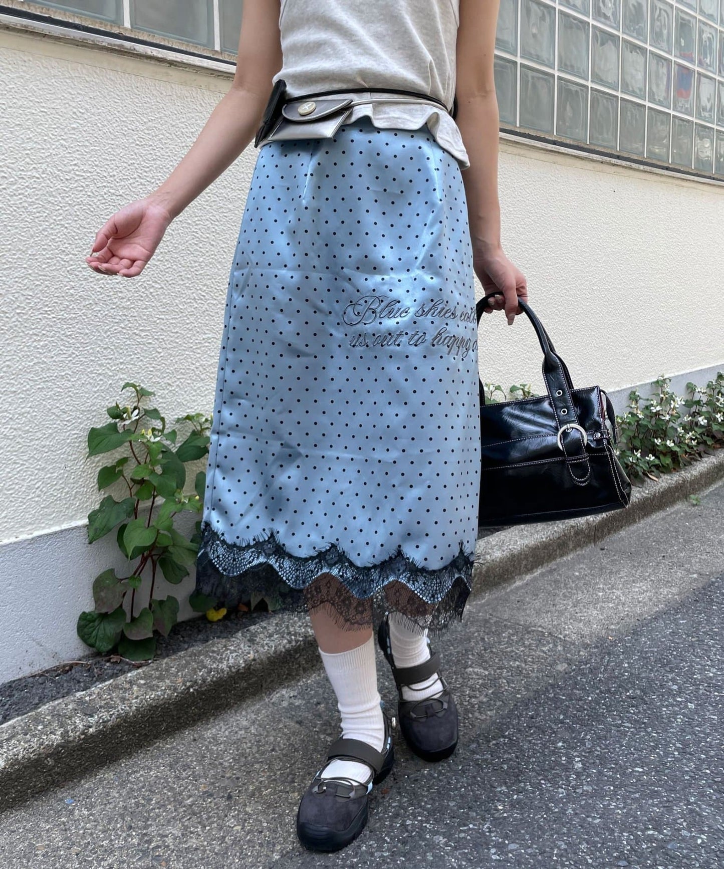 CIAOPANIC 波點緞面刺繡裙 - Image 26