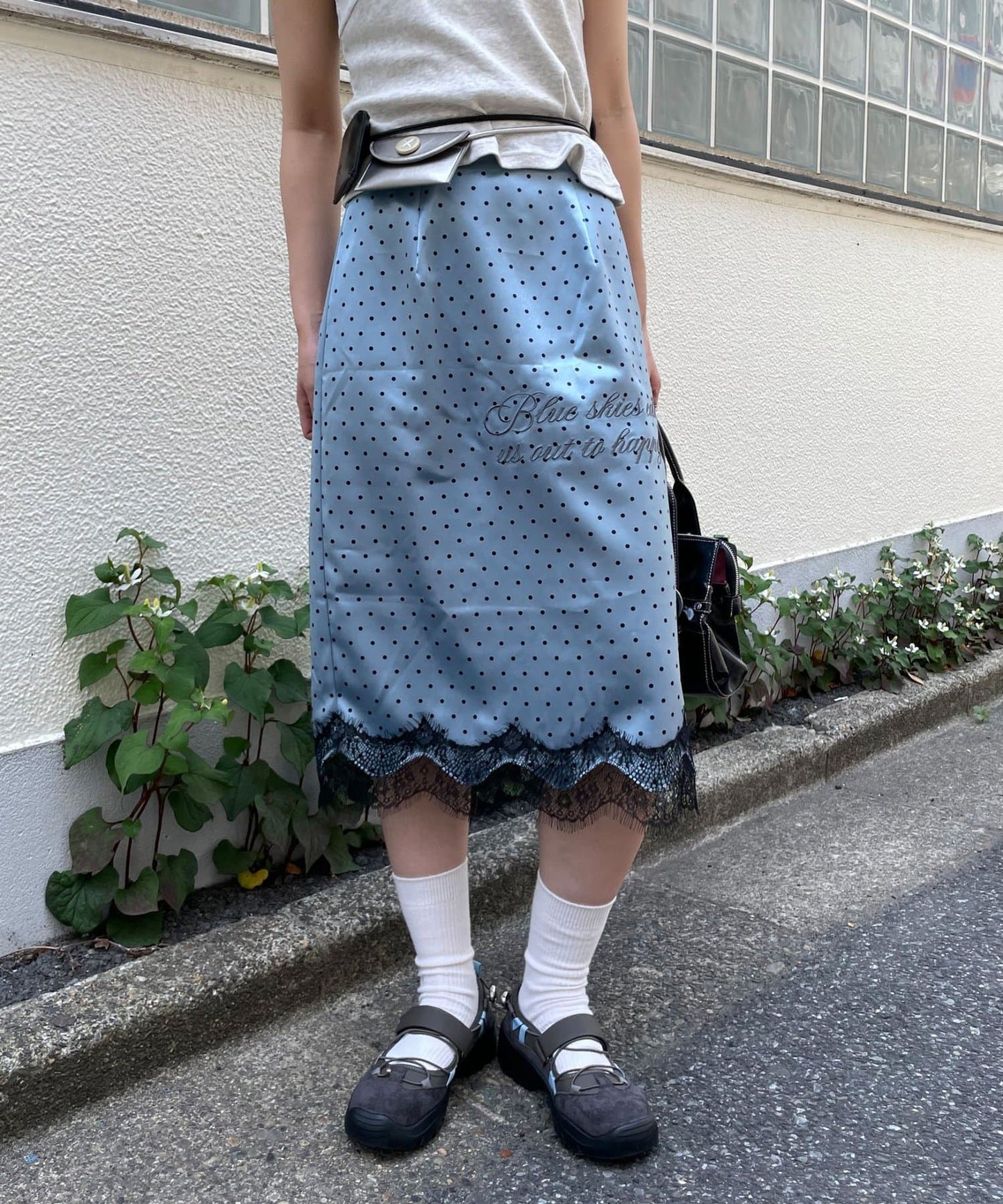 CIAOPANIC 波點緞面刺繡裙 - Image 27