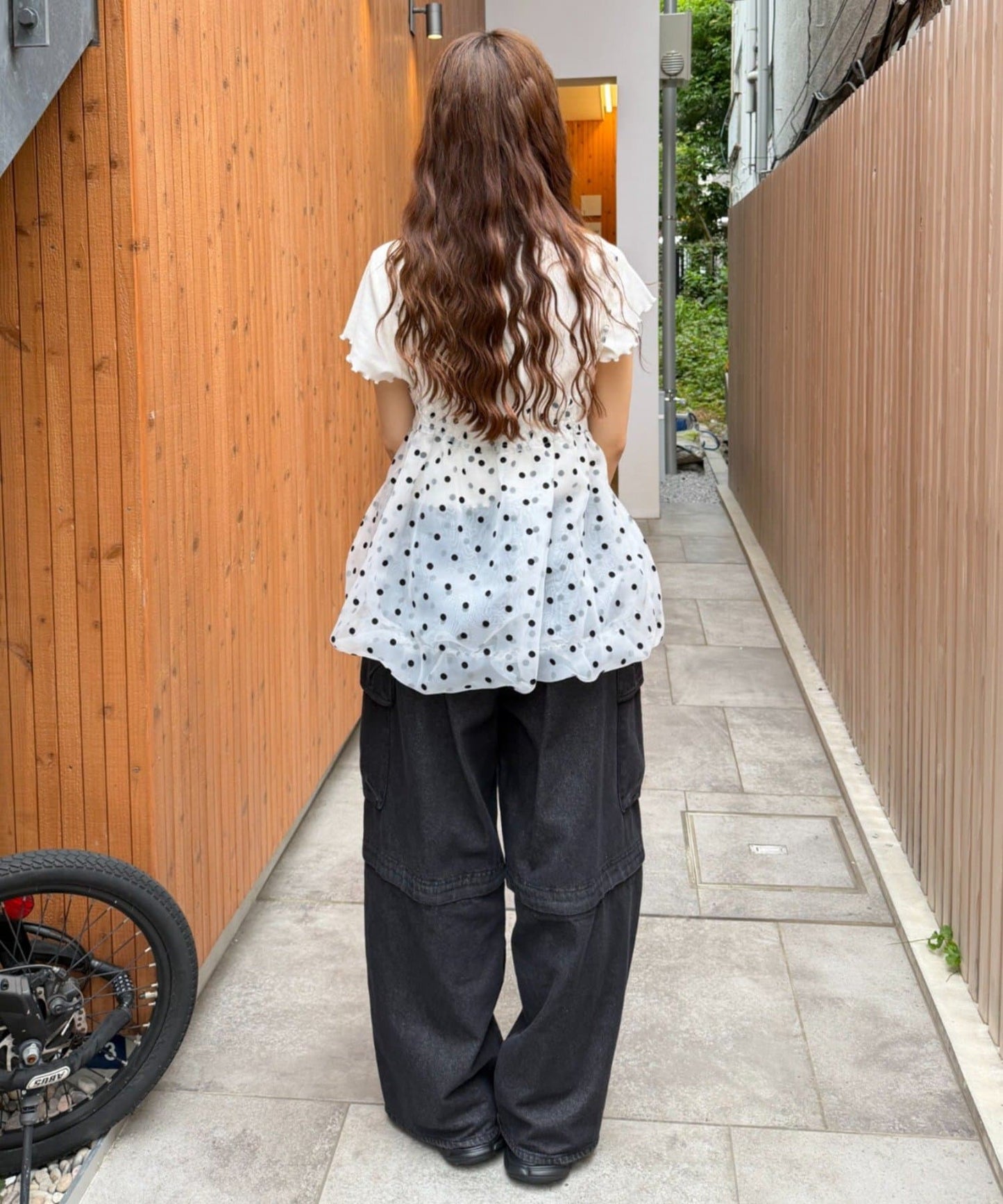 [大人氣] w closet sheer 氣球吊帶背心 - Image 6