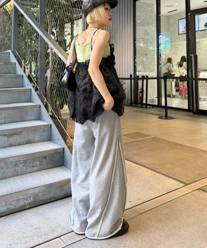 [大人氣] w closet sheer 氣球吊帶背心 - Image 29