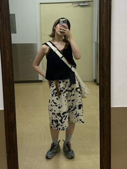 CIAOPANIC 星星鈕Henley Tank Top - Image 55