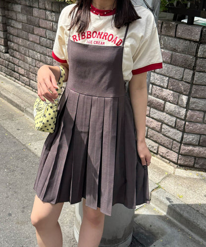 CIAOPANIC 吊帶束腰連身裙 - Image 2