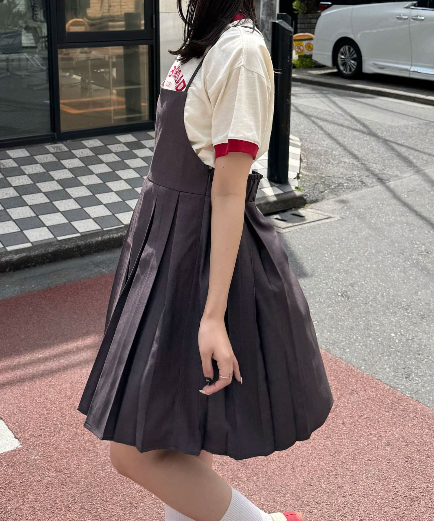 CIAOPANIC 吊帶束腰連身裙 - Image 20