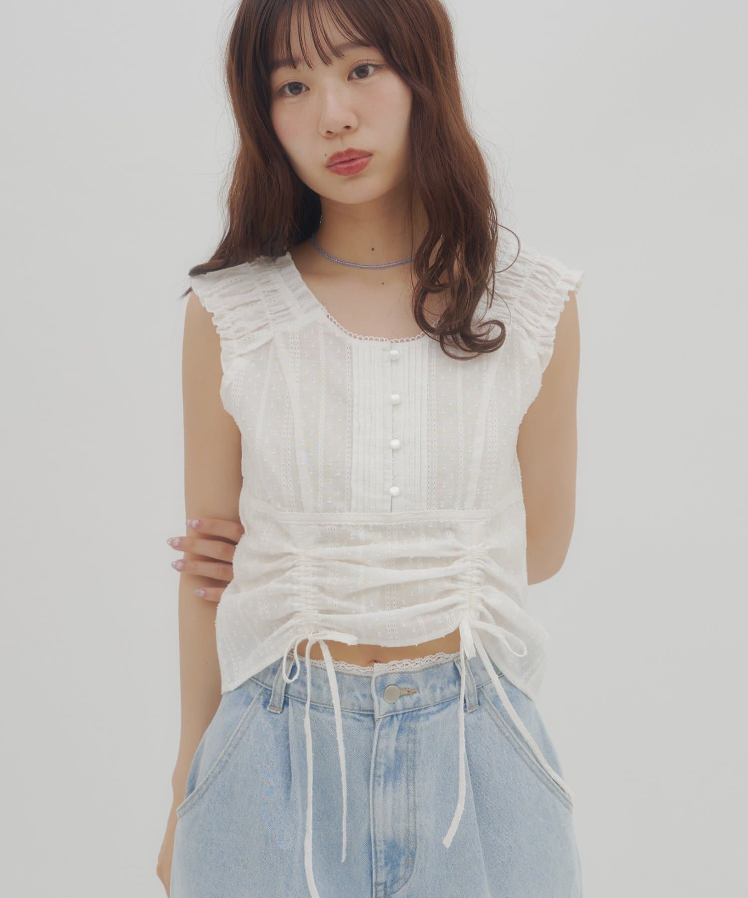 umm. By Discaot Lace Blouse - Image 1
