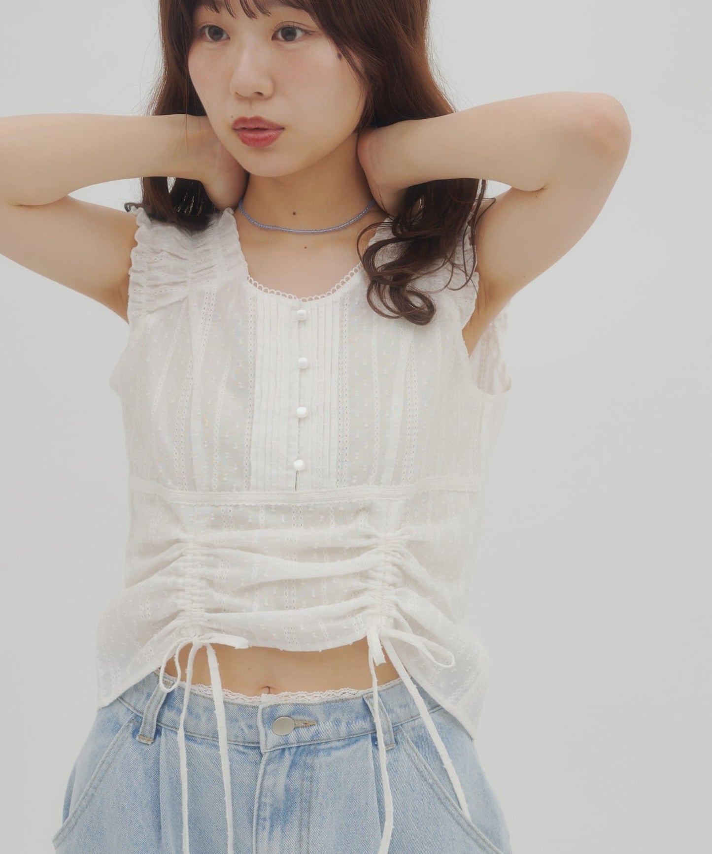 umm. By Discaot Lace Blouse - Image 4