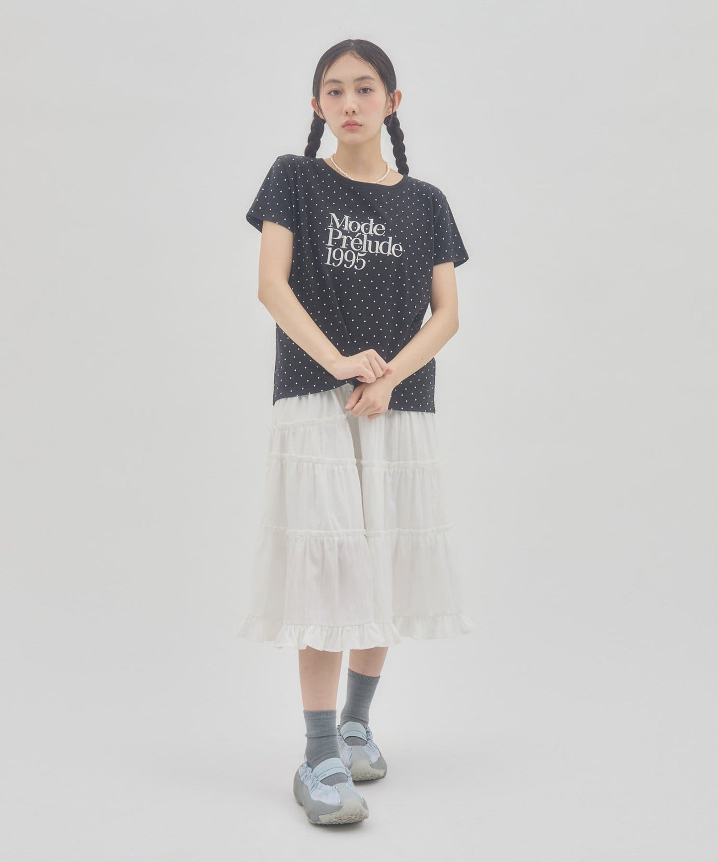 umm. By Discoat 荷葉邊中長裙 - Image 18