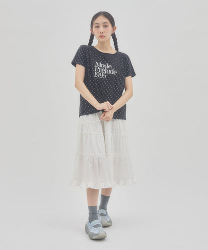 umm. By Discoat 荷葉邊中長裙 - Image 18