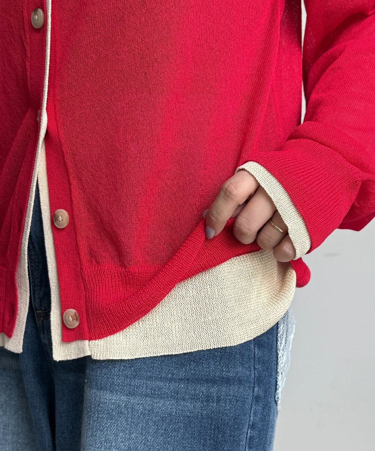CPCM x U.S. POLO ASSN. layered sheer cardigan - Image 19