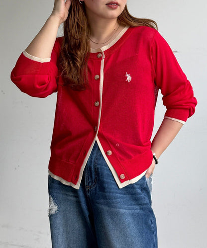 CPCM x U.S. POLO ASSN. layered sheer cardigan - Image 11