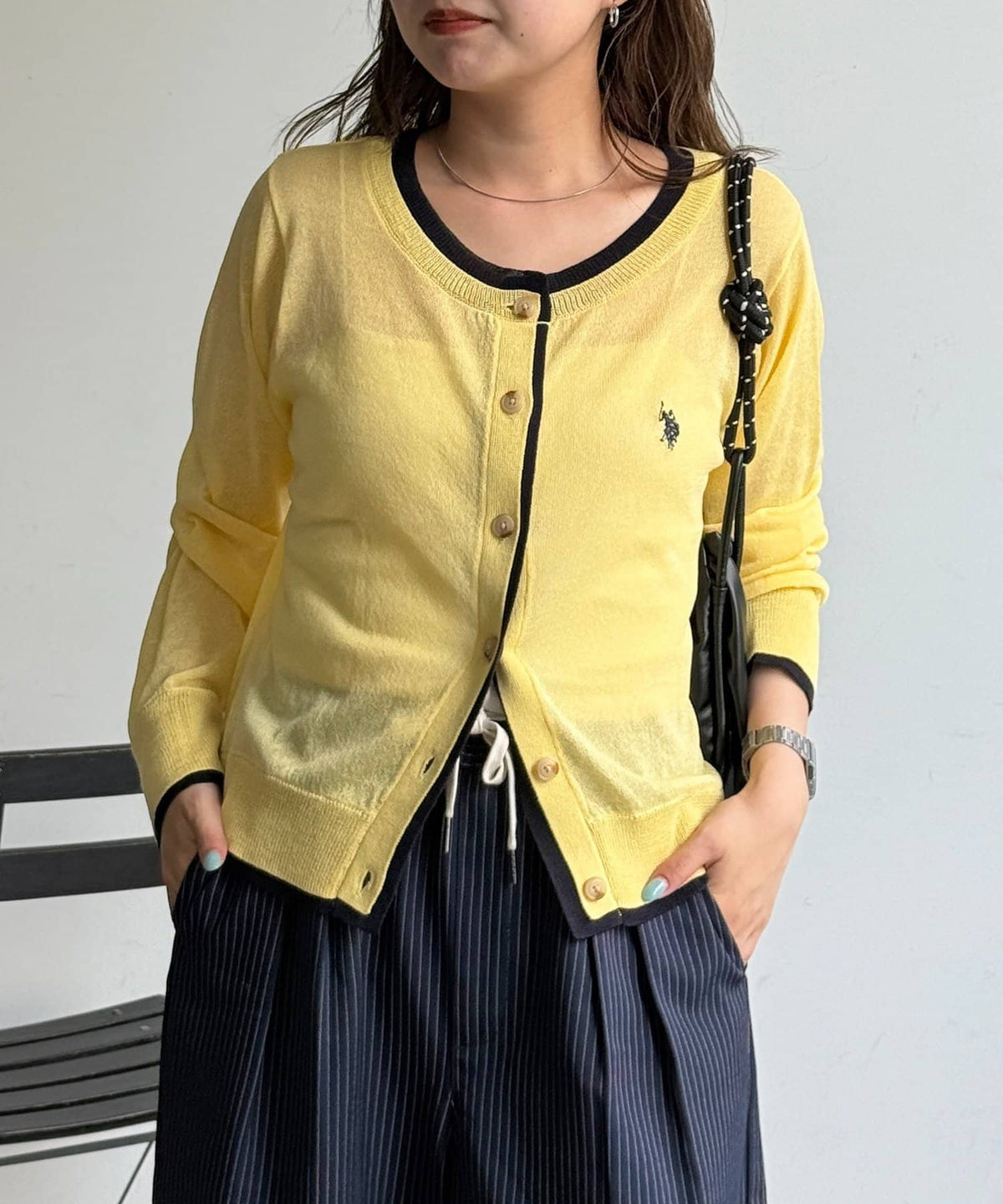 CPCM x U.S. POLO ASSN. layered sheer cardigan - Image 24