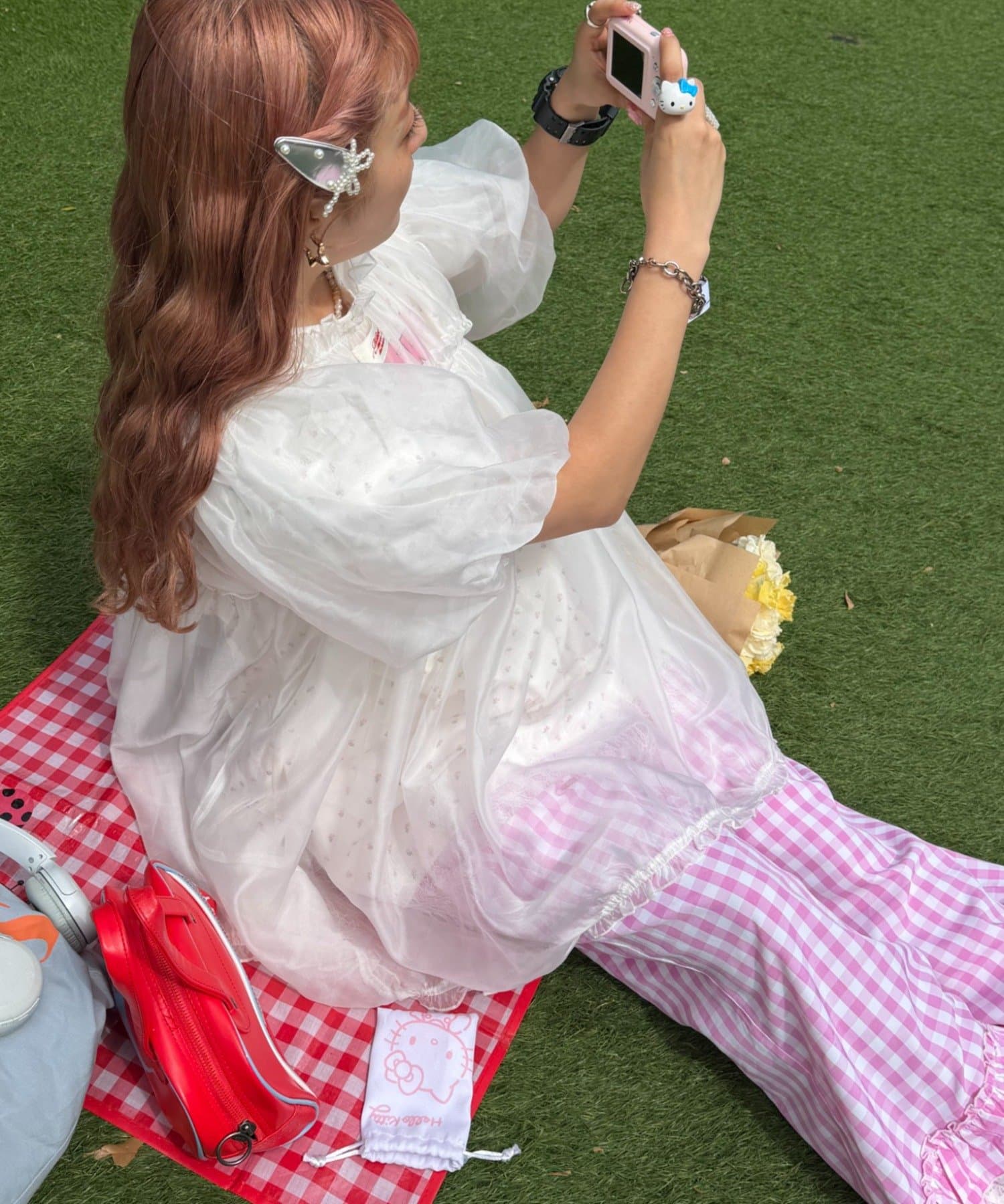 w closet 歐根紗 blouse - Image 4