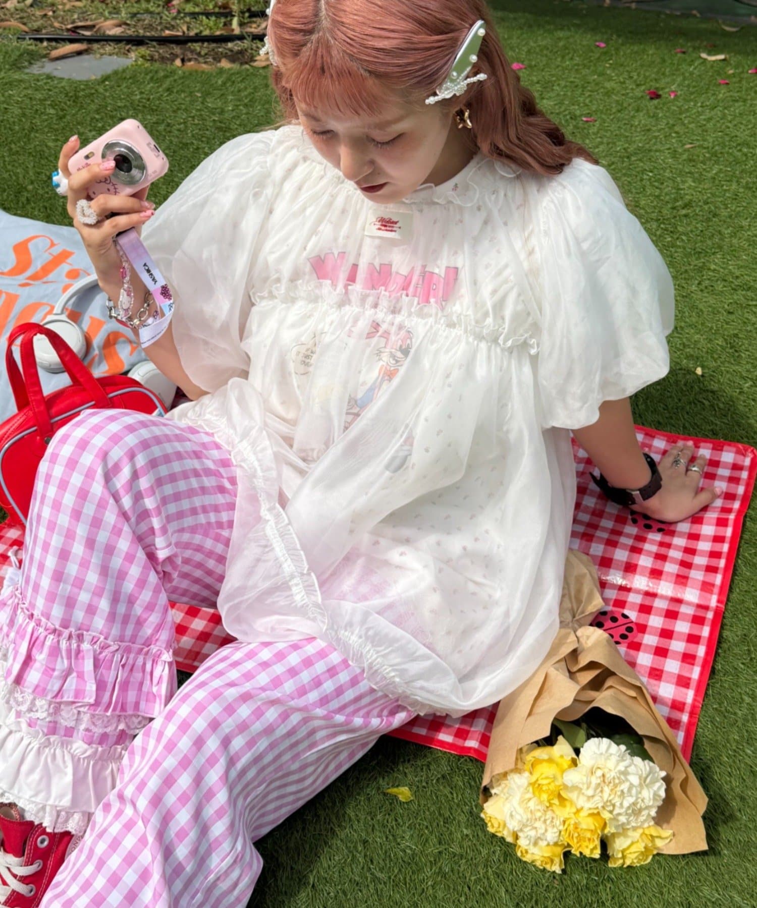 w closet 歐根紗 blouse - Image 6
