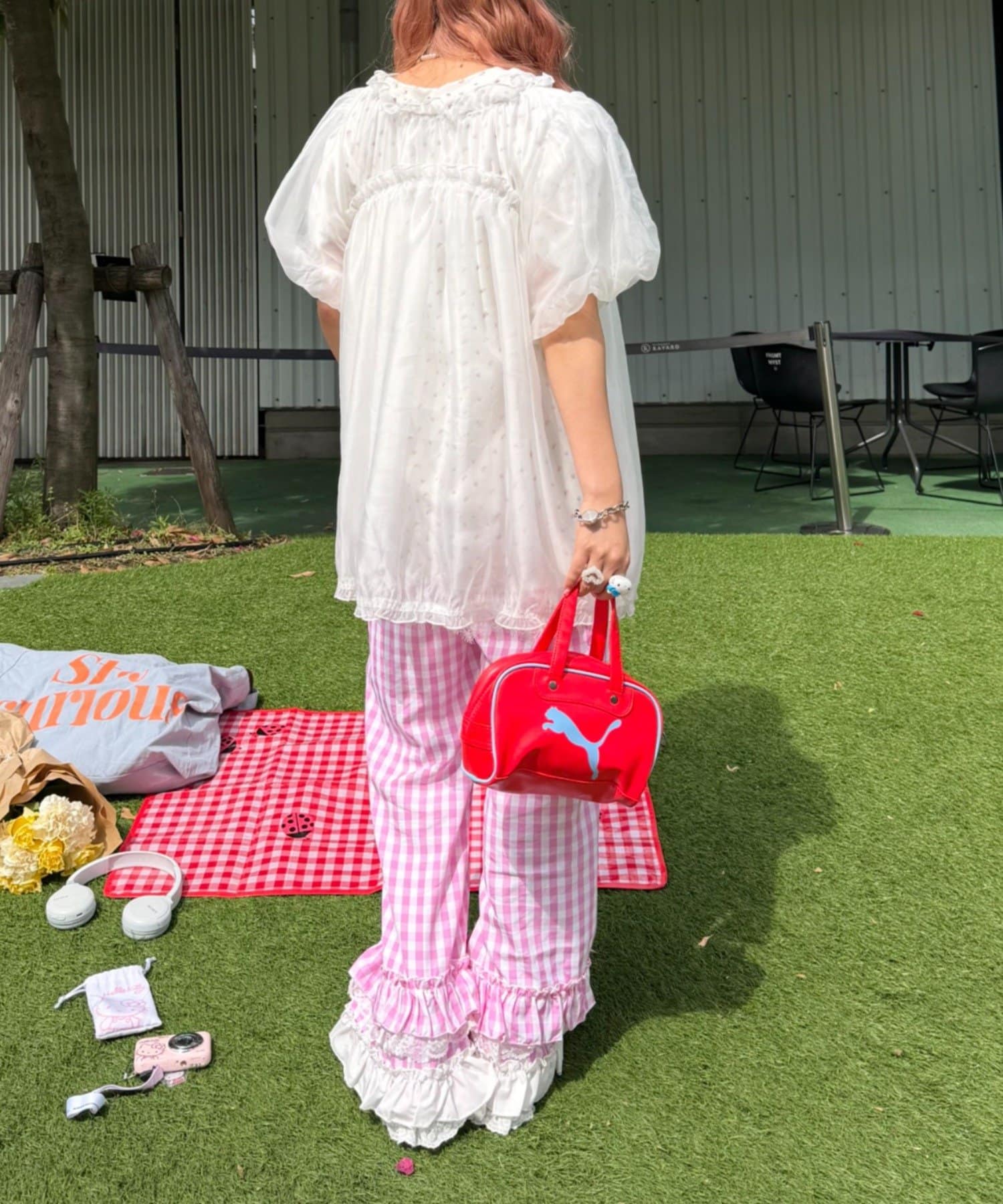 w closet 歐根紗 blouse - Image 10