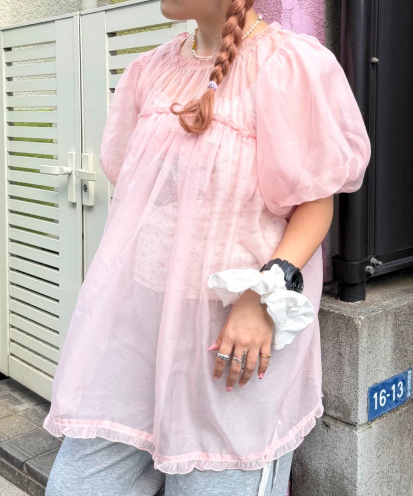 w closet 歐根紗 blouse - Image 3