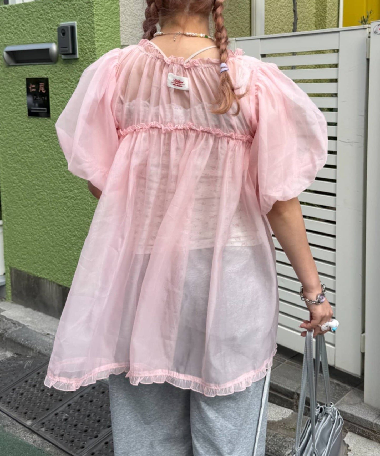 w closet 歐根紗 blouse - Image 15