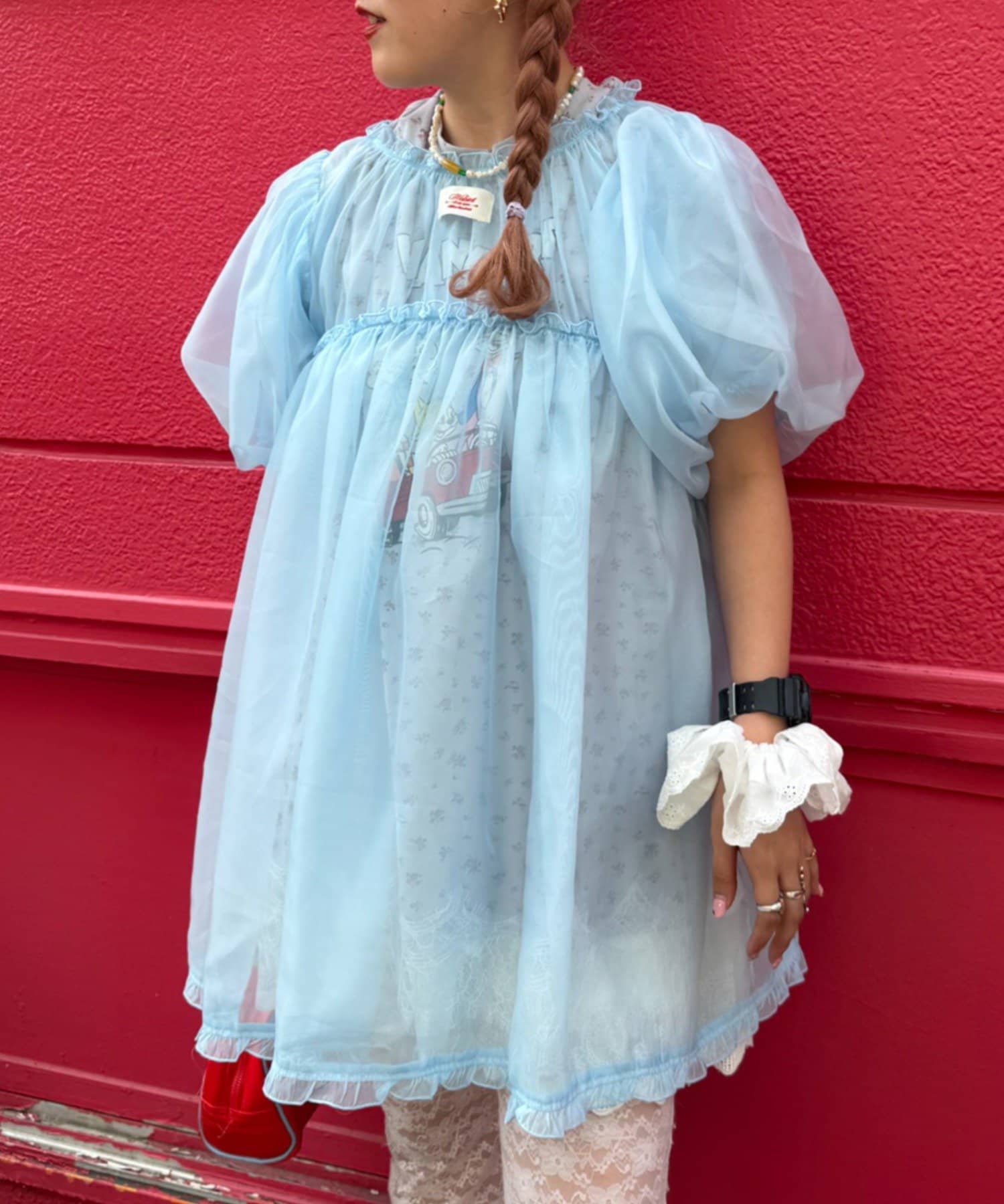 w closet 歐根紗 blouse - Image 18