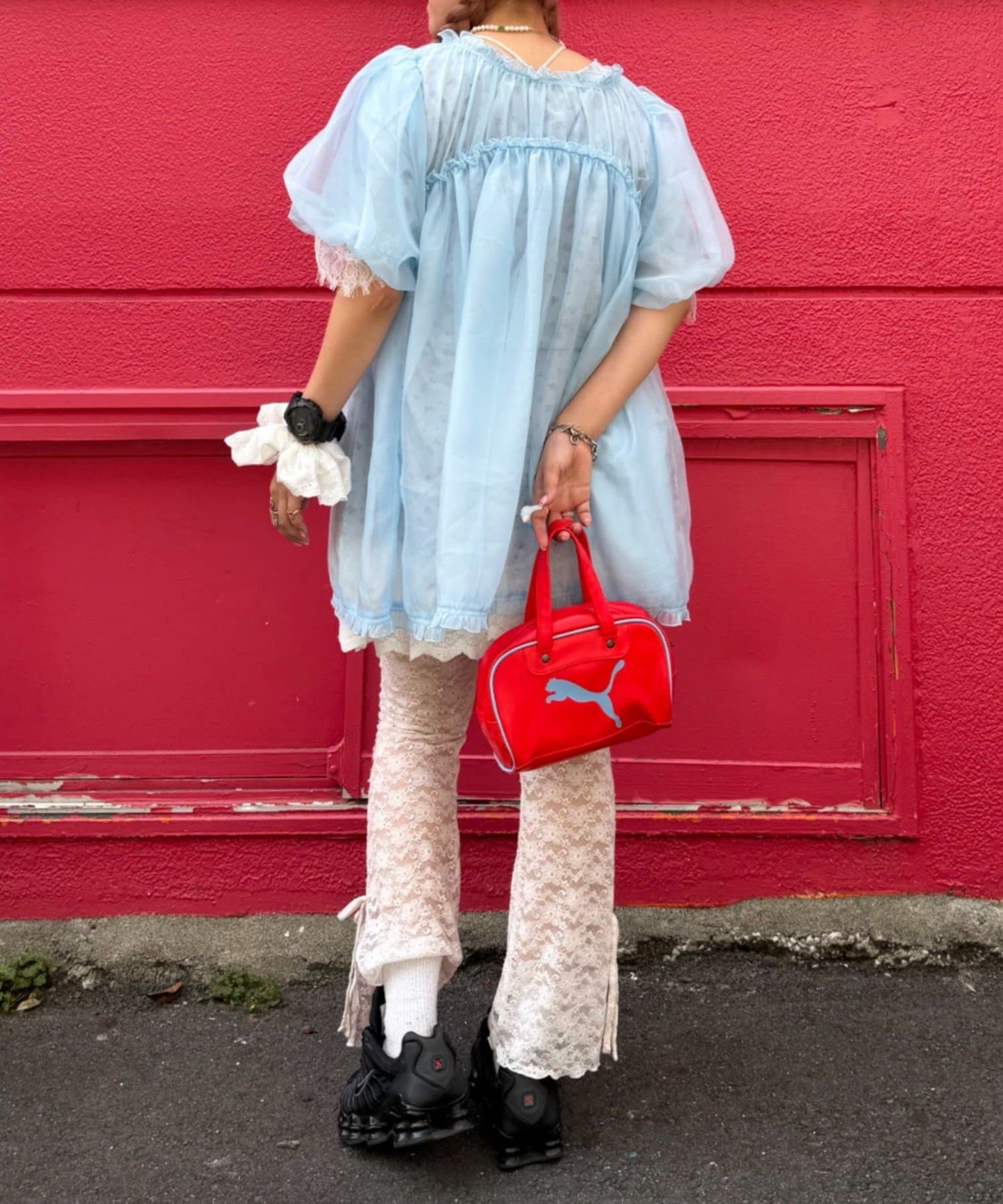 w closet 歐根紗 blouse - Image 21