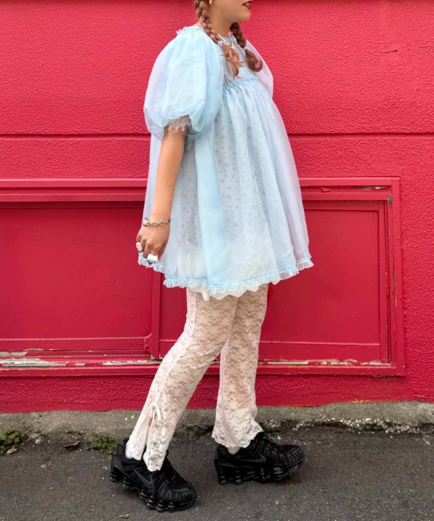 w closet 歐根紗 blouse - Image 22