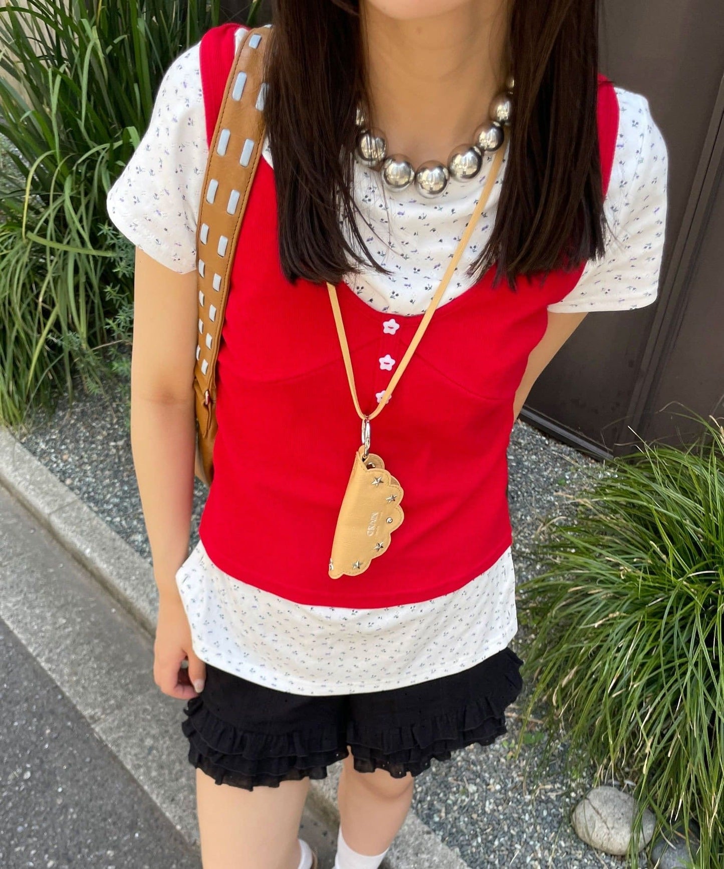 CIAOPANIC 星星鈕Henley Tank Top - Image 6