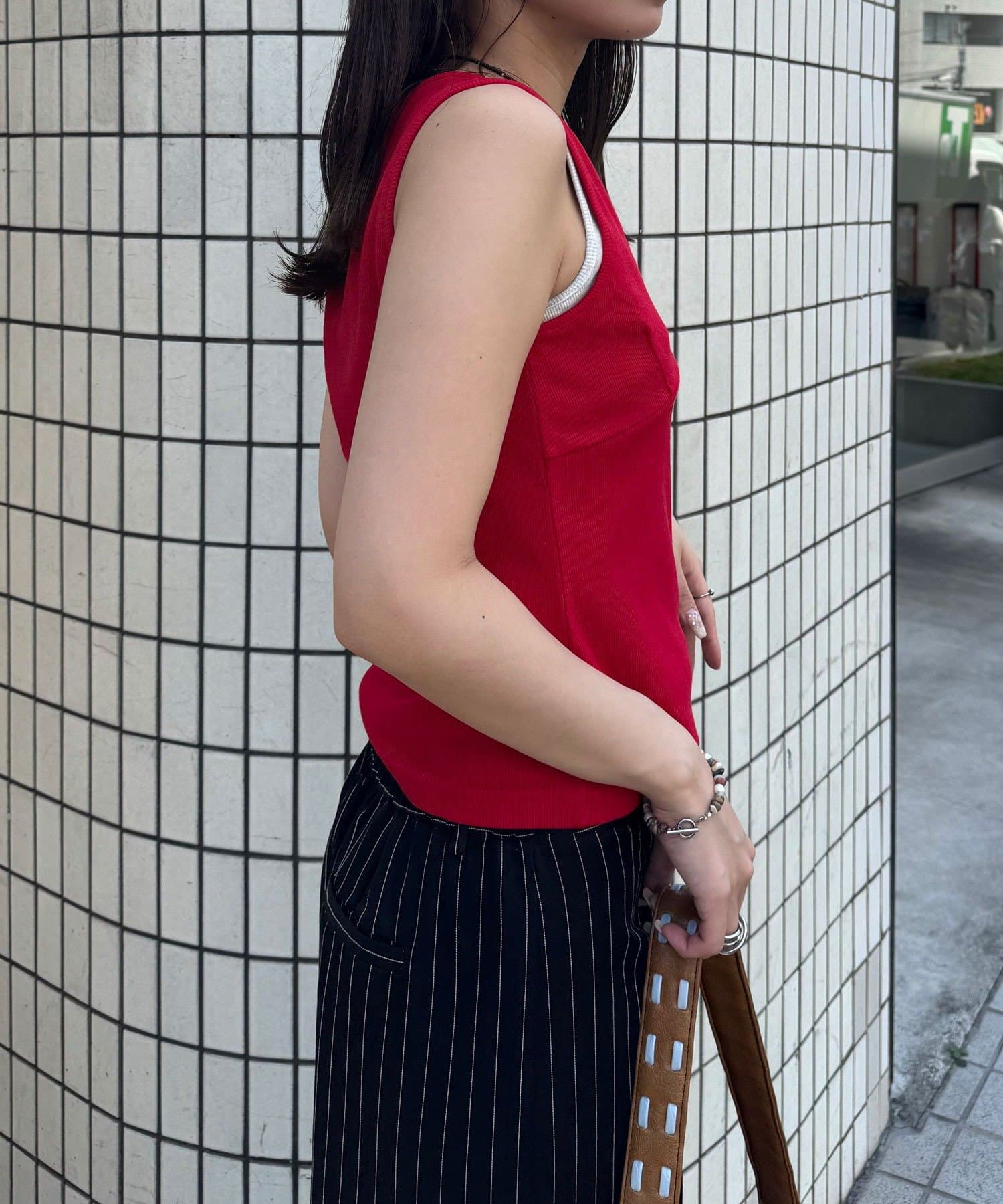 CIAOPANIC 星星鈕Henley Tank Top - Image 9