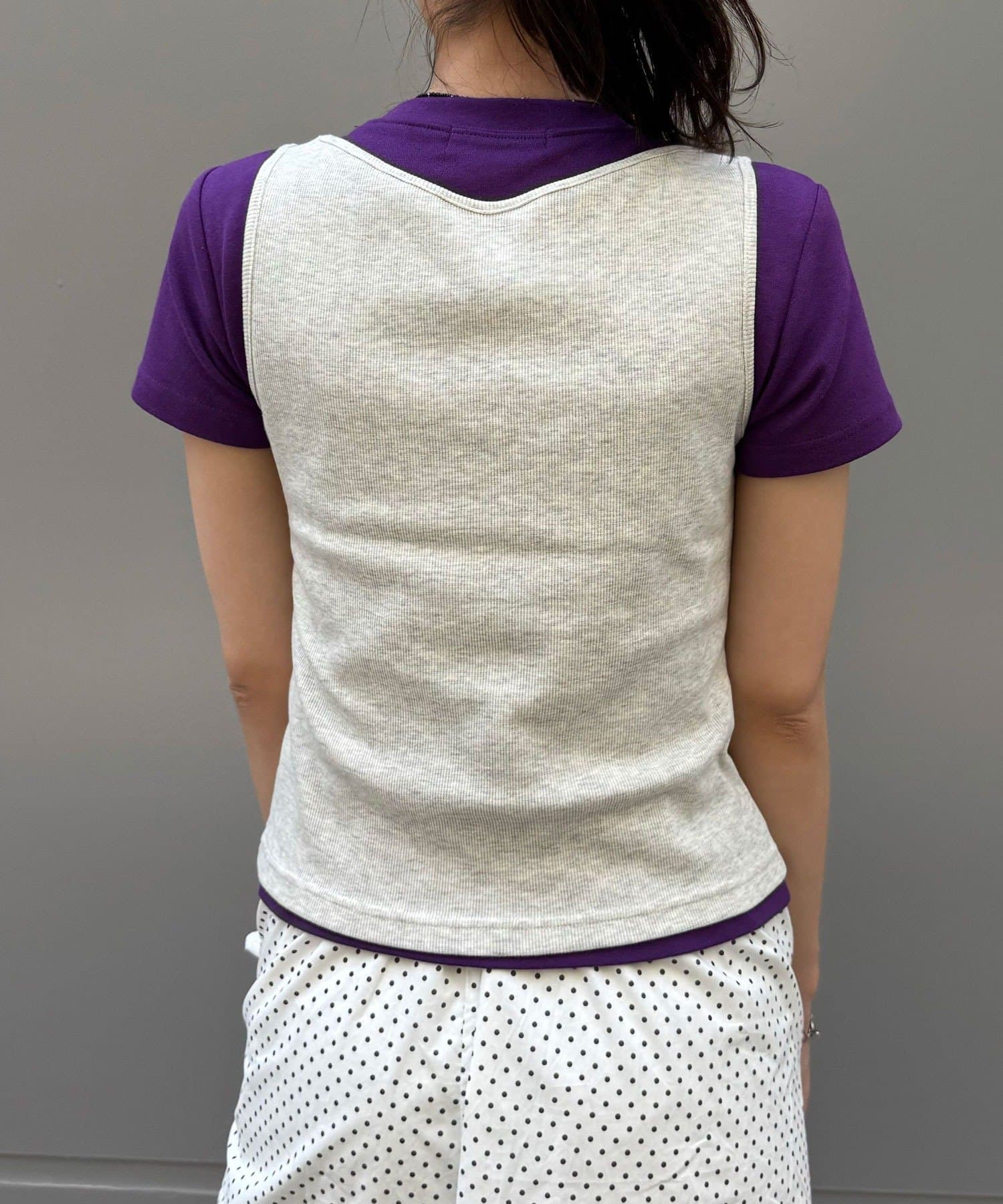 CIAOPANIC 星星鈕Henley Tank Top - Image 34