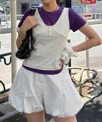 CIAOPANIC 星星鈕Henley Tank Top - Image 31