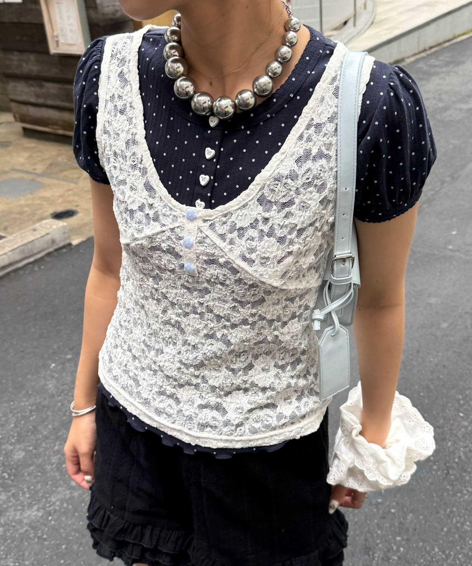 CIAOPANIC 星星鈕Henley Tank Top - Image 39