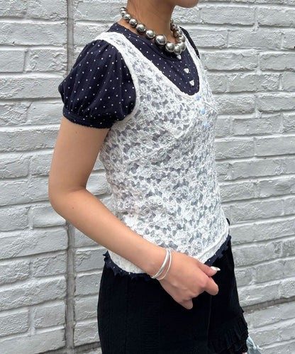 CIAOPANIC 星星鈕Henley Tank Top - Image 41