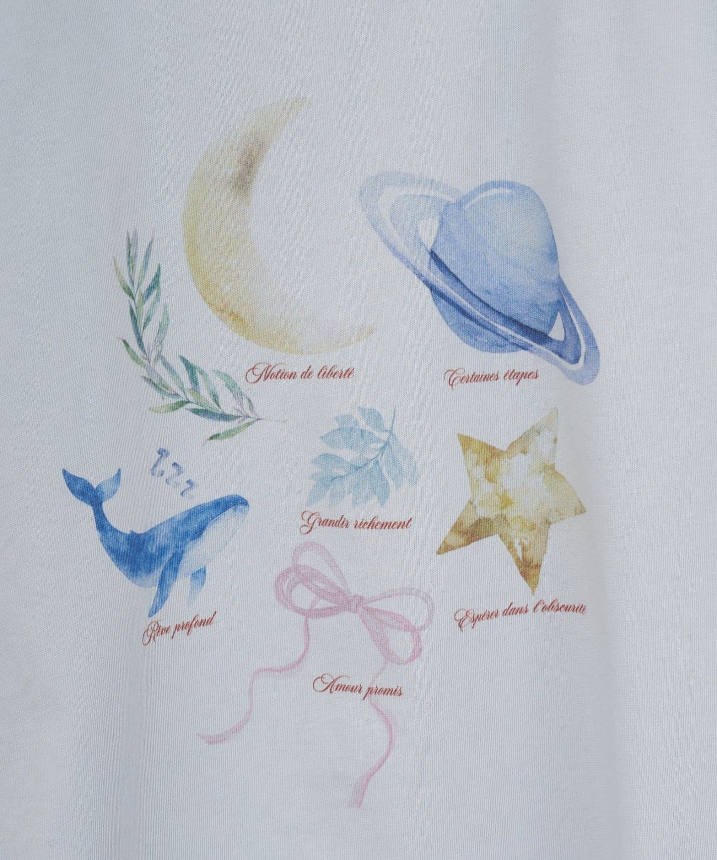 umm. By Discaot Ruffle 袖 Print Tee - Image 37